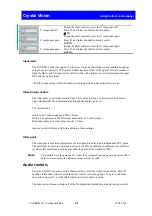 Предварительный просмотр 39 страницы Crystal Vision TANDEM 3G User Manual