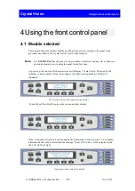 Preview for 28 page of Crystal Vision TANDEM HD-21 User Manual