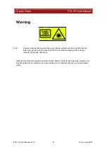 Preview for 3 page of Crystal Vision Vision FTX-VF User Manual