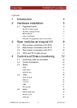 Предварительный просмотр 2 страницы Crystal Vision Vision System TANDEM10-VF User Manual