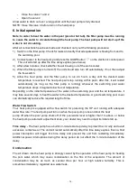 Preview for 16 page of Crystal CHP075PX User Manual