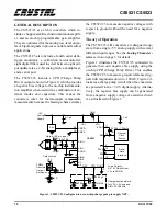 Предварительный просмотр 10 страницы Crystal CS5521-AP General Description Manual