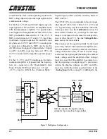 Предварительный просмотр 22 страницы Crystal CS5521-AP General Description Manual