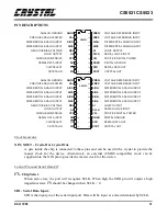 Предварительный просмотр 31 страницы Crystal CS5521-AP General Description Manual