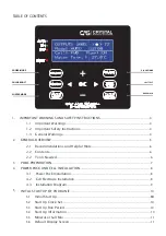 Предварительный просмотр 2 страницы Crystal VAPURE Installation & Operating Instructions Manual