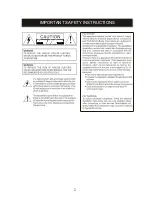 Preview for 3 page of CrystalView TB4-4580 Instruction Manual