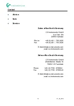 Предварительный просмотр 14 страницы CS Instruments 0500 0008 Instruction Manual