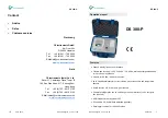 CS Instruments DS 300-P Operation Manual preview