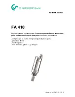 CS Instruments FA 410 Instruction Manual preview