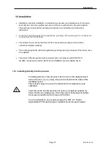 Preview for 15 page of CS Instruments FA 550 Instruction Manual