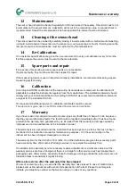 Preview for 40 page of CS Instruments VA 525 Instruction Manual