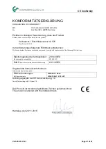 Preview for 41 page of CS Instruments VA 525 Instruction Manual