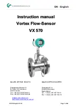 CS Instruments Vortex VX 570 Instruction Manual preview