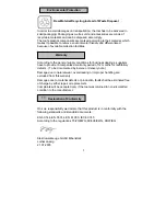 Предварительный просмотр 10 страницы CS Unitec DBE 160 Operating Instructions Manual