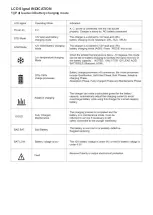 Предварительный просмотр 8 страницы CS CS1210L User Manual