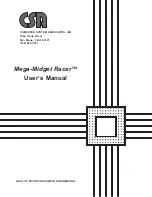 CSA Mega-Midget Racer User Manual предпросмотр