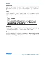 Preview for 2 page of CSA XLC 420 Manual