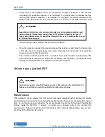 Preview for 8 page of CSA XLC 420 Manual