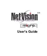 CSG Security NetVision Plus User Manual preview