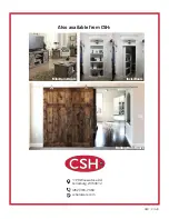 Предварительный просмотр 12 страницы CSH QG.830 Series Instruction Manual For Installation