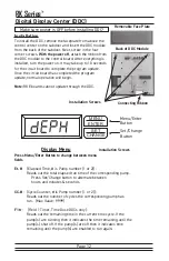 Предварительный просмотр 12 страницы CSI Controls RK E Series Manual