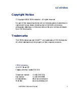 Preview for 2 page of CSI Wireless DGPS MAX Reference Manual