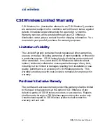 Preview for 4 page of CSI Wireless SBX-3 Reference Manual