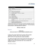 Preview for 85 page of CSI Wireless SBX-3 Reference Manual