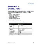 Preview for 93 page of CSI Wireless SBX-3 Reference Manual