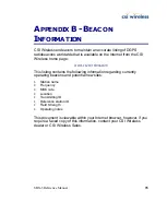 Preview for 103 page of CSI Wireless SBX-3 Reference Manual