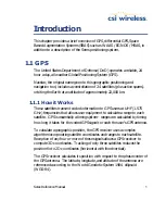 Preview for 21 page of CSI Wireless Seres Reference Manual