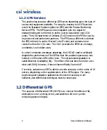 Preview for 22 page of CSI Wireless Seres Reference Manual