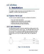 Preview for 44 page of CSI Wireless Seres Reference Manual