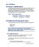 Preview for 46 page of CSI Wireless Seres Reference Manual