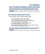 Preview for 53 page of CSI Wireless Seres Reference Manual