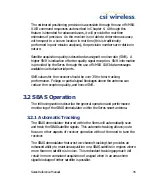 Preview for 55 page of CSI Wireless Seres Reference Manual