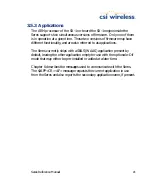 Preview for 61 page of CSI Wireless Seres Reference Manual