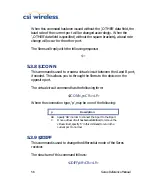 Preview for 76 page of CSI Wireless Seres Reference Manual