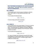 Preview for 95 page of CSI Wireless Seres Reference Manual