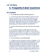 Preview for 108 page of CSI Wireless Seres Reference Manual