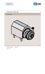 CSI Alfa Laval SolidC-1 Instruction Manual предпросмотр