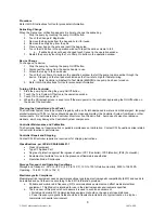 Preview for 8 page of CSI Diamondback DB-2000 Instructions For Use Manual