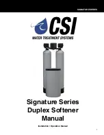 Предварительный просмотр 1 страницы CSI Duplex SD128 Installation & Operation Manual