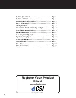 Preview for 2 page of CSI MST32-S2 Installation & Operation Manual