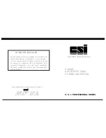 CSI P-240A Instruction Manual предпросмотр