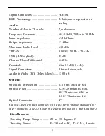 Предварительный просмотр 4 страницы CSI Pure Digital Fiberlink 7222 User Manual