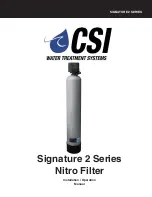 CSI Signature 2 Series Installation And Operation Manual предпросмотр