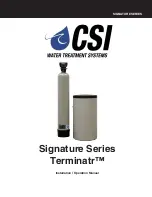 Preview for 1 page of CSI Terminatr MSI32 Installation And Operation Manual