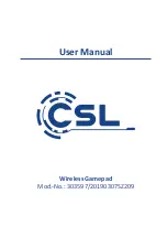 Предварительный просмотр 1 страницы CSL 20190307SZ209 User Manual