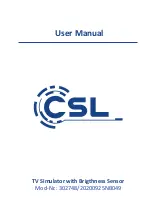 Preview for 1 page of CSL 20200925NB049 User Manual